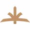 Ekena Millwork Davenport Timber Gable Bracket, Western Red Cedar, 60"W x 32"H x 1 1/2"D x 5 1/2"F, 13/12 Pitch GBW060X32X0206DAV00SWR - alternate 1